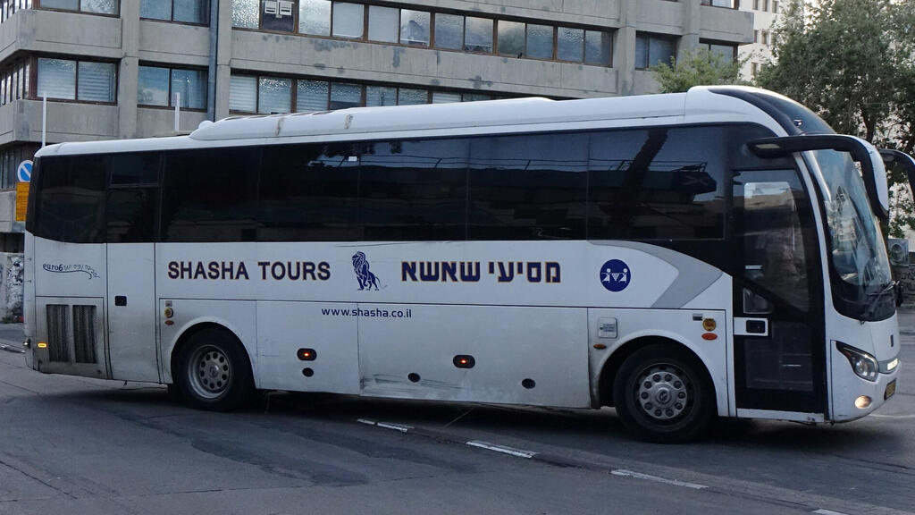 אוטובוס של חברת מסיעי שאשא (צילום: שאול גולן) אוטובוס הסעות מסיעי שאשא 1.4.24