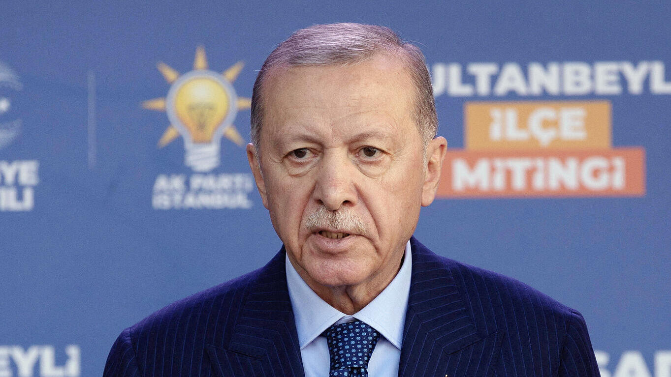 נשיא טורקיה רג'יפ ארדואן 29.3.24