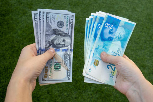 Dollar shekel exchange. 