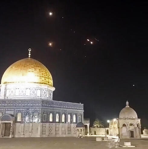 Interceptions above the Dome of the Rock. 