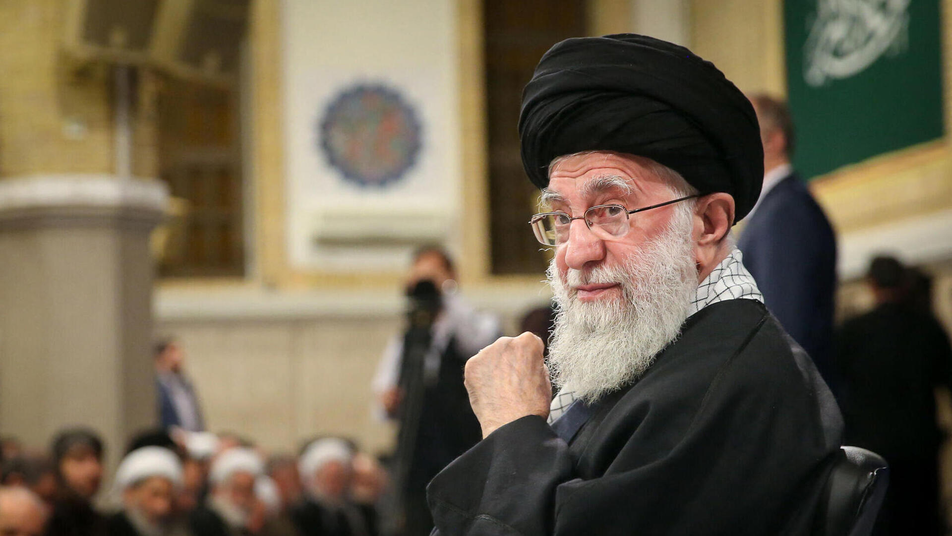 המנהיג העליון של איראן עלי חמינאי