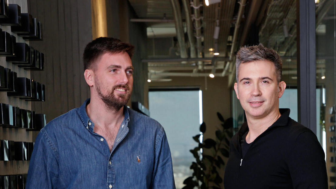 מימין יבגני דיברוב  נדיר יזרעאל מייסדים ו מנהלים של ענקית ה סייבר ה ישראלית ארמיס הייטק ו טכנולוגיה סייבר ו ביטחון