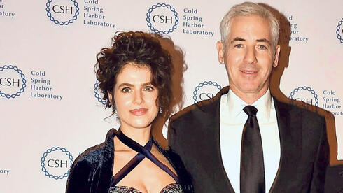 Bill Ackman and his wife Neri Oxman. 