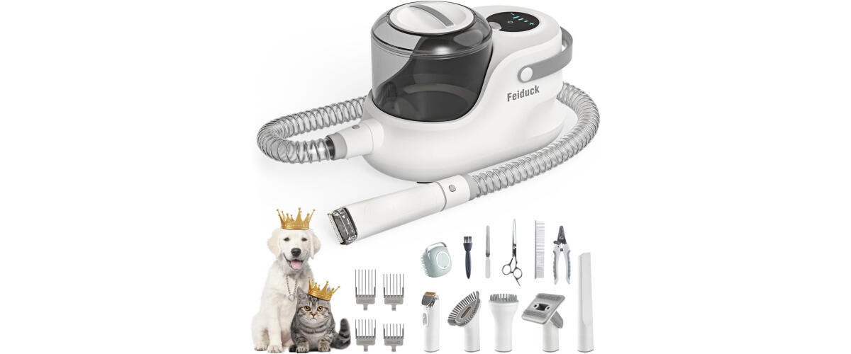Feiduck Pet Grooming Vacuum