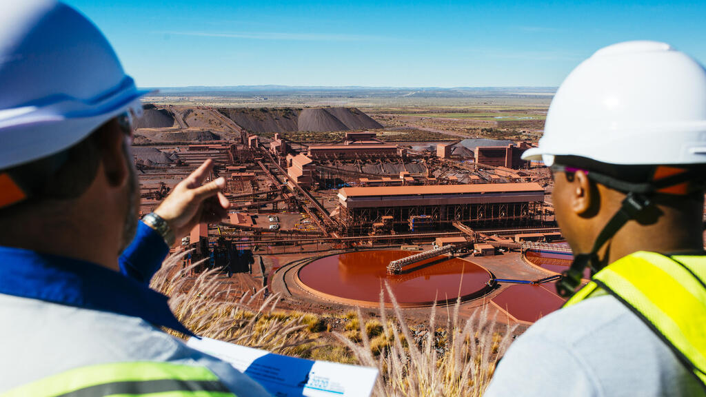 מכרה של חברת אנגלו אמריקן בדרום אפריקה