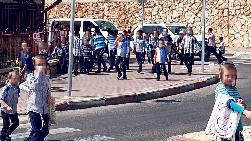 תלמידים חרדים (למצולמים אין קשר לידיעה) (צילום: יריב כץ) ילדים תלמידים חרדים