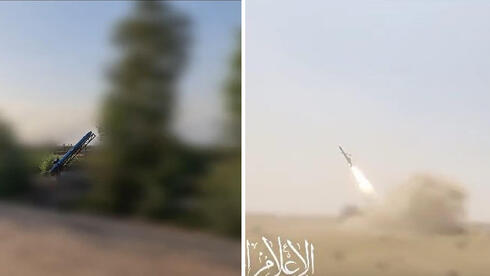 תיעודי שיגורים של ארגון אל חשד א-שעבי מהזמן האחרון, צילום: תיעוד אל-חשד א-שעבי