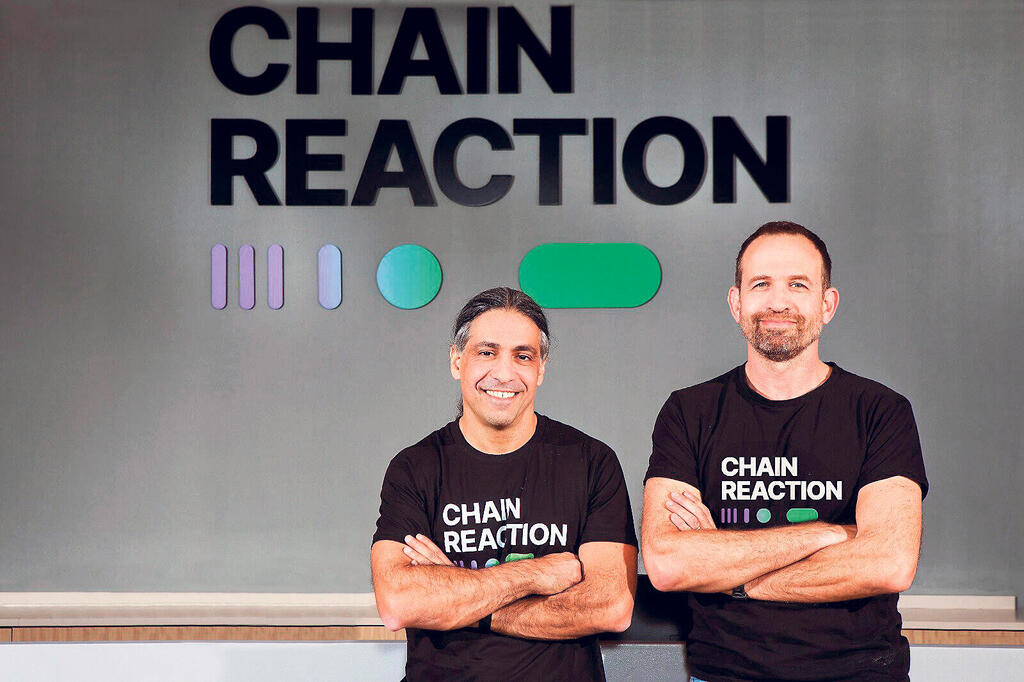 מוסף עצמאות 13.5.24 מייסדי Chain Reaction אורן יוקב ו אלון ובמן
