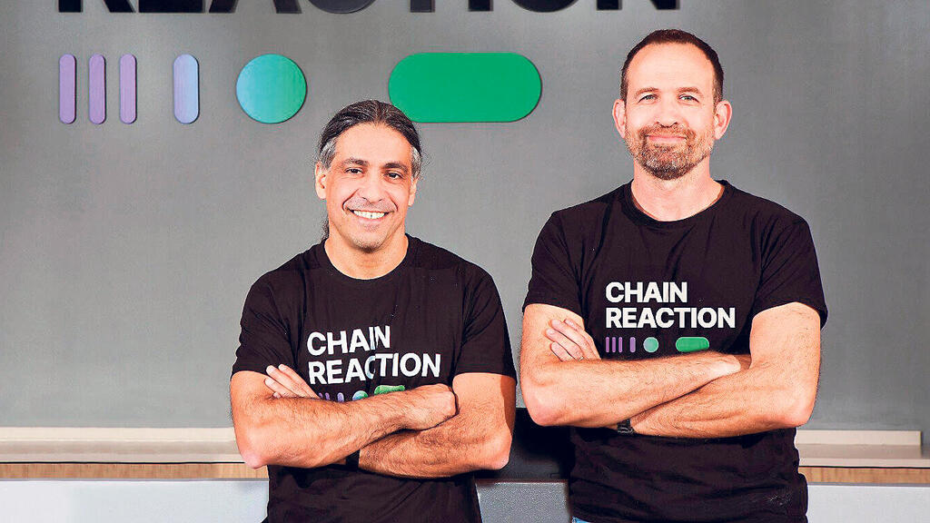מוסף עצמאות 13.5.24 מייסדי Chain Reaction אורן יוקב ו אלון ובמן