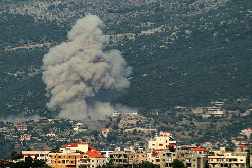 תקיפה של צה"ל בדרום לבנון, צילום: Rabih DAHER / AFP