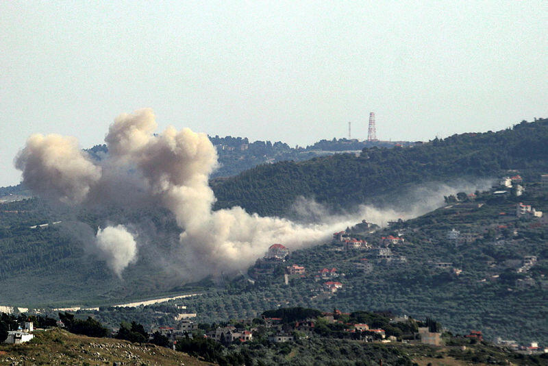 תקיפה של צה"ל ב דרום לבנון מלחמה בעזה 17.5.24