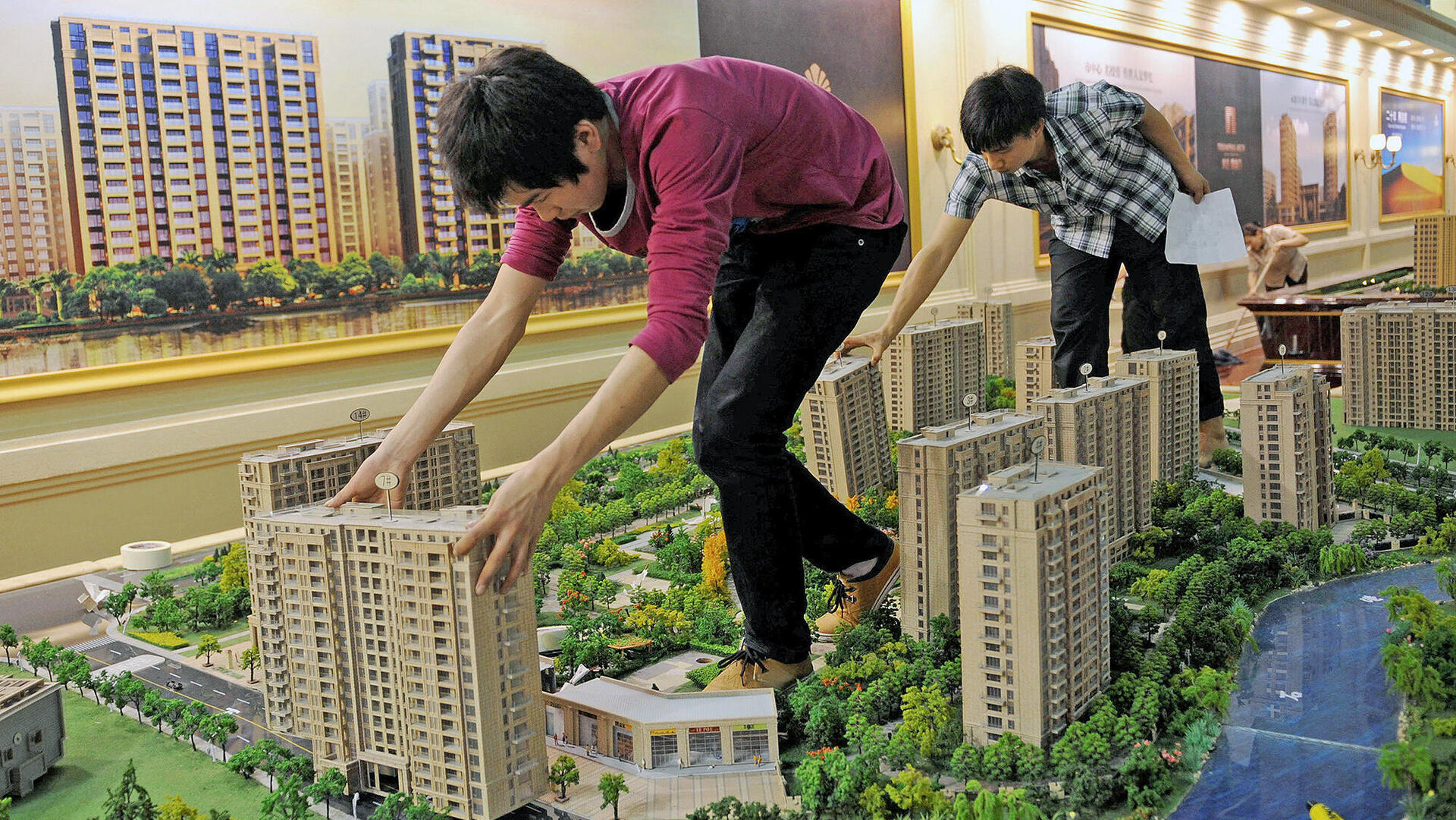 מרכז מכירות של דירות ב הנגז'ו סין