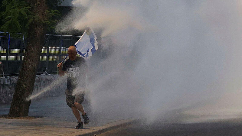 הפגנה לשחרור החטופים ב ירושלים