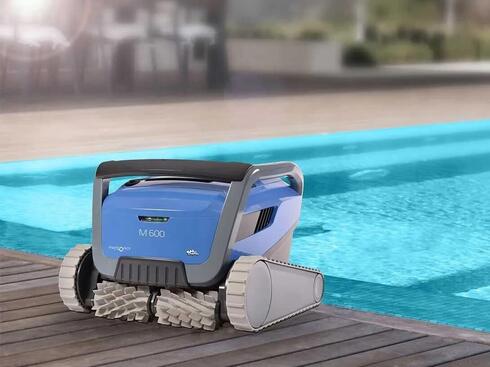 Maytronics' pool-cleaning robot. Maytronics' pool-cleaning robot.