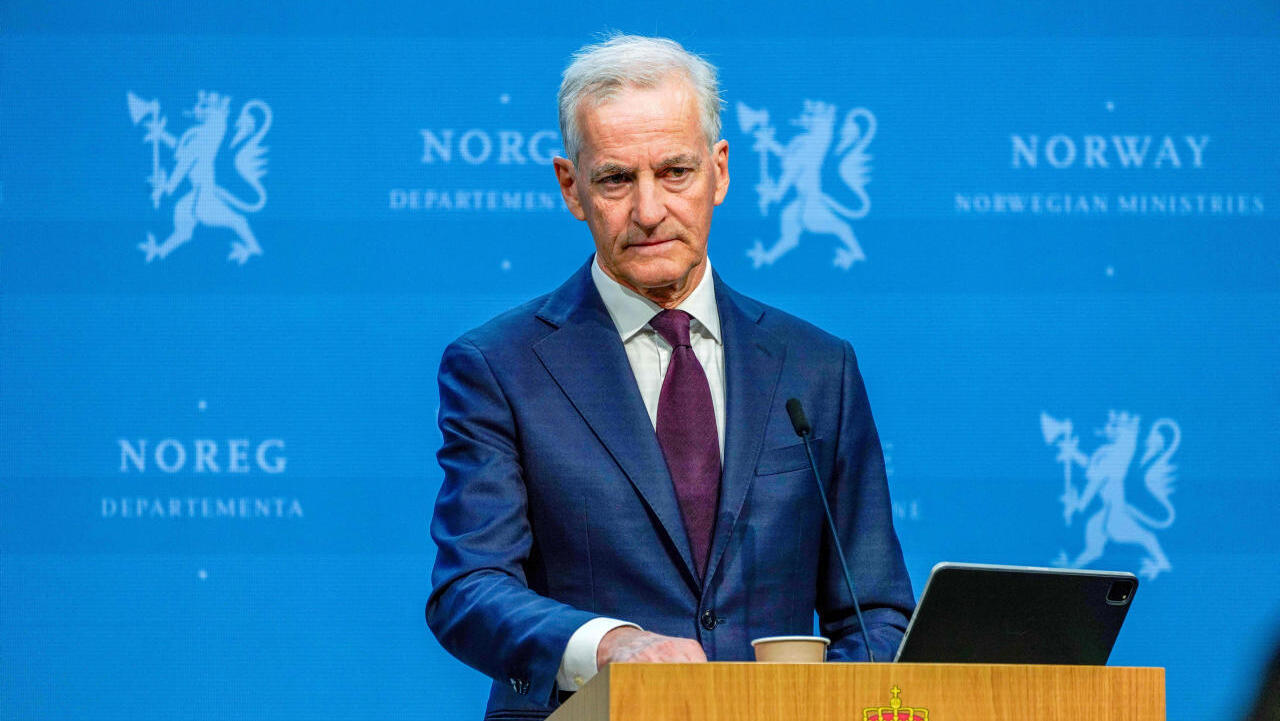 ר"מ נורבגיה יונאס גאר סטיורה מביע תמיכה במדינה פלסטינית