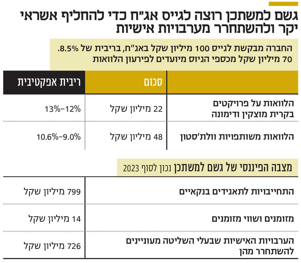 אינפו גשם למשתכן רוצה לגייס אג"ח כדי להחליף אשראי יקר ולהשתחרר מערבויות אישיות