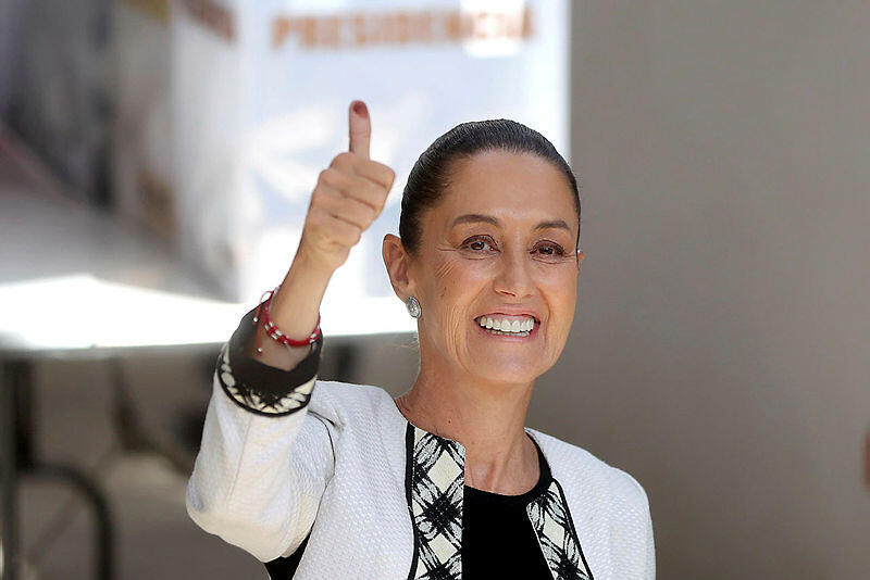 קלאודיה שיינבאום נבחרה לנשיאת מקסיקו יוני 2024