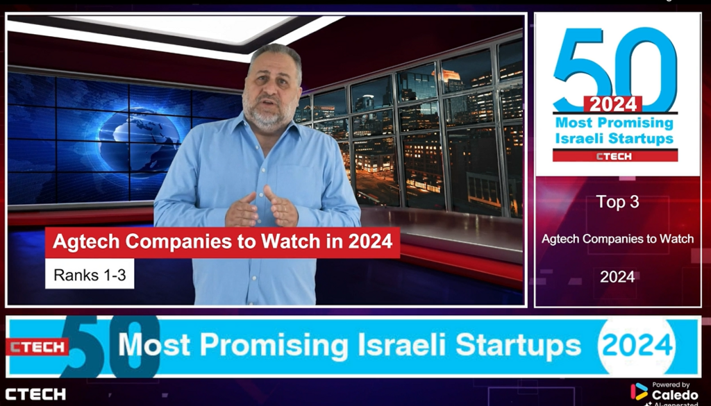 Most promising Israeli startups: 3 agtech companies to watch in 2024