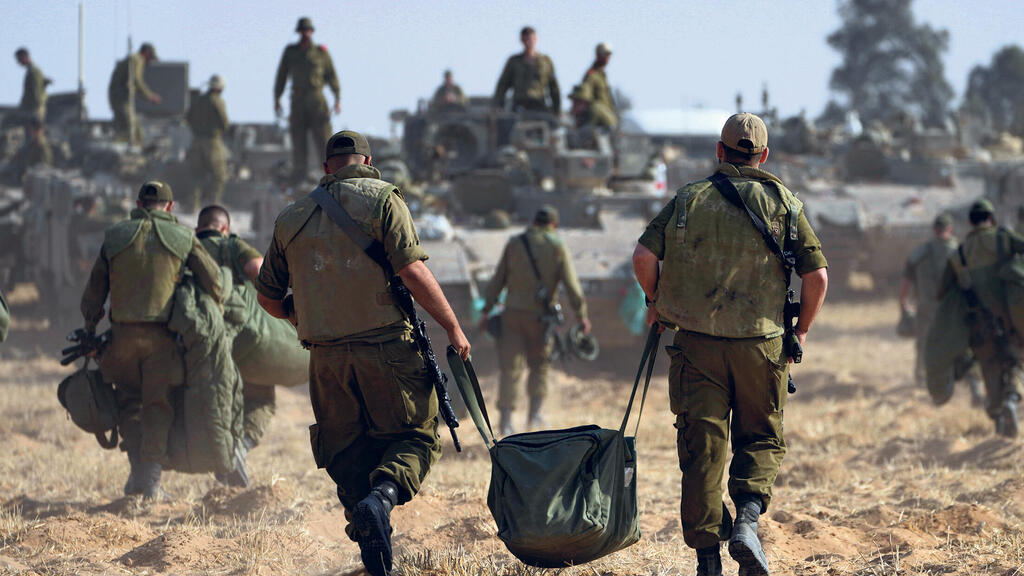 חיילי מילואים בחזית