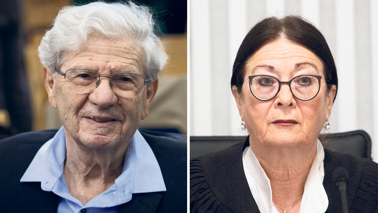 נשיאי העליון בדימוס אסתר חיות ו אהרן ברק