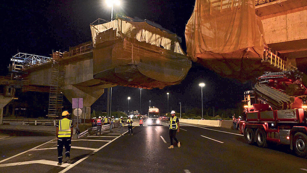 סולל בונה נגד רכבת ישראל: &quot;שיקולים פוליטיים שמנעו עבודה בשבת מסכנים את הנוסעים בכביש 1&quot;