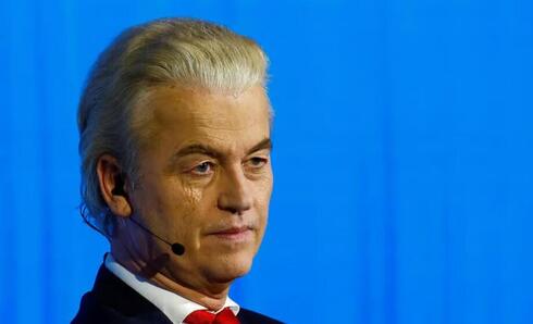 חרט וילדרס. מפלגת החירות שלו זכתה לרוב בהולנד, צילום: REUTERS/Piroschka van de Wouw