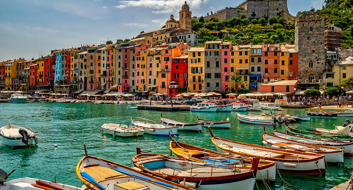 פוטו עיירות חוף פורטו ונרי איטליה 