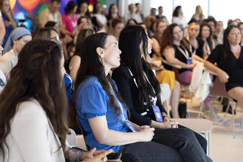 Attendees at the She Loves Tech competition. 