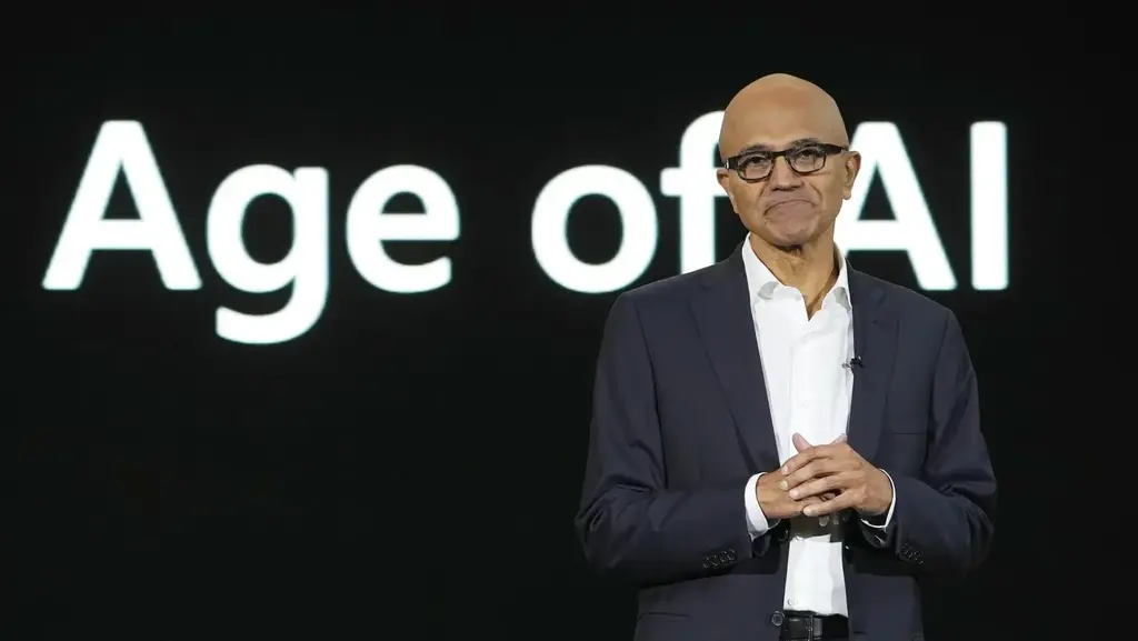 AI סאטיה נאדלה מנכ"ל מיקרוסופט 