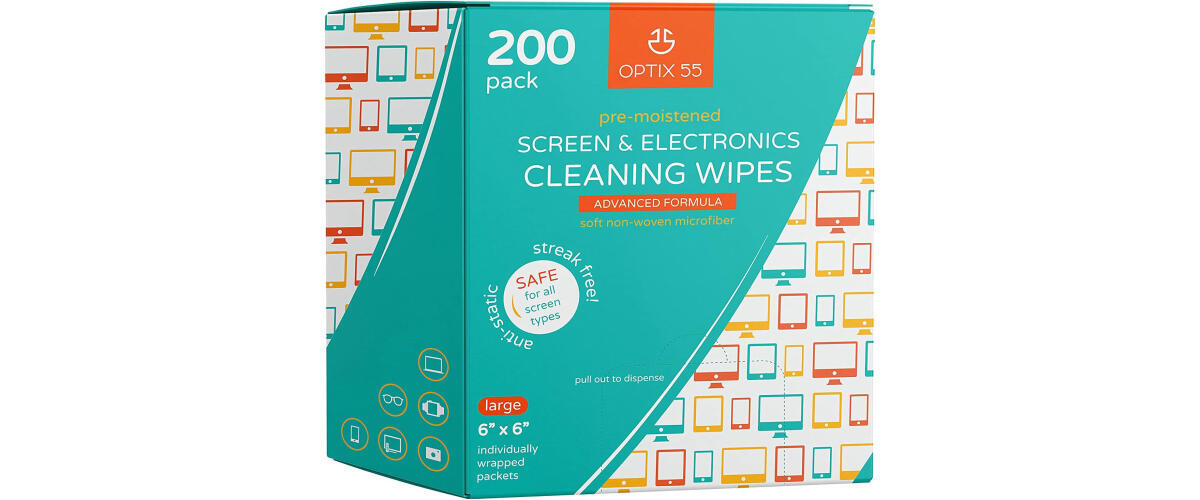 Optix 55 Screen Wipes 