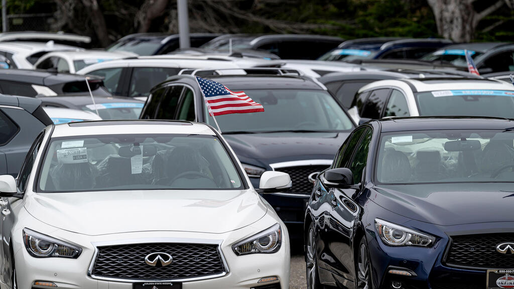 סוכנות רכב בארה"ב (צילום: בלומברג) סוכנות רכב מכוניות רכבים בארה"ב