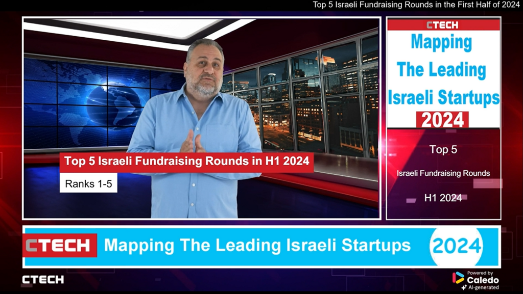 Top 5 Israeli high-tech fundraising rounds in the first half of 2024