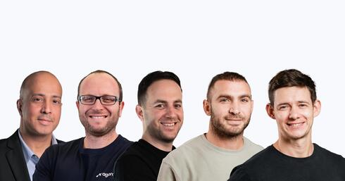 L to R: Yosi Yadin, Yoav Doron, Shepsi Berkowitz, Daniel Peretz and Asaf Raz 