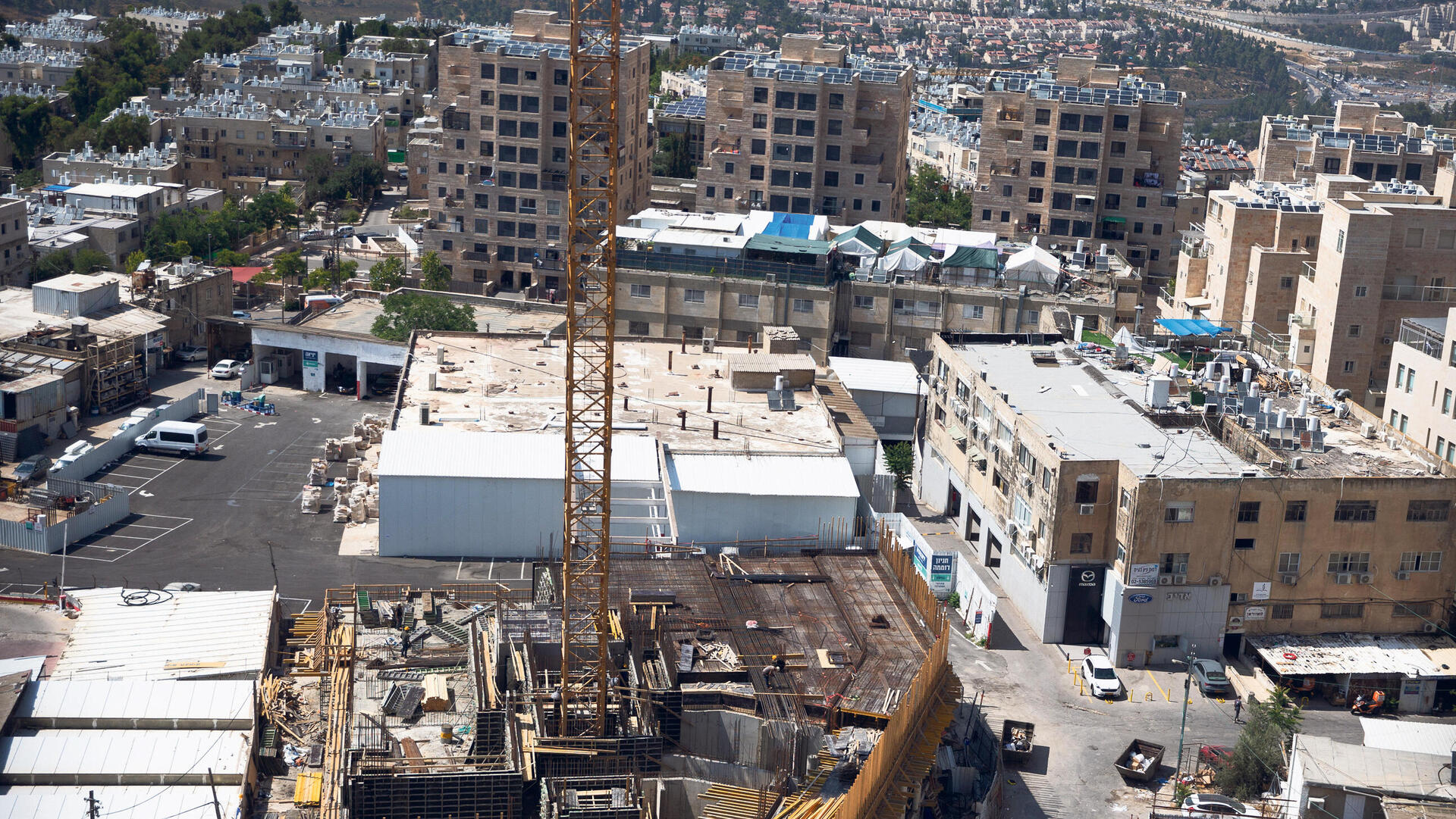 פרויקט בנייה ב ירושלים