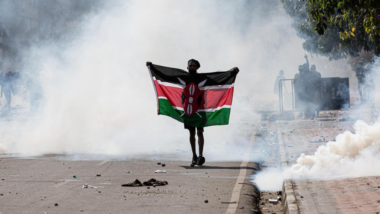 מחאה קניה