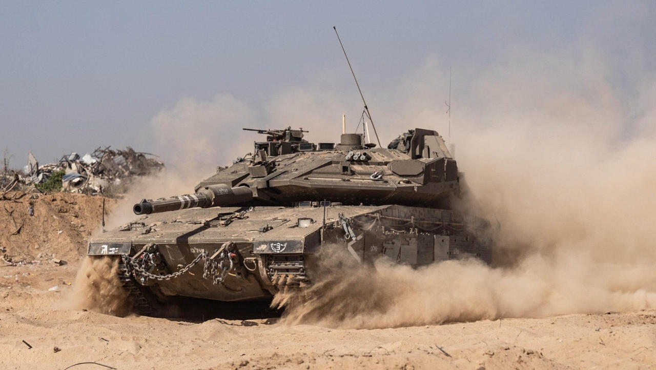 טנק פעילות רצועת עזה