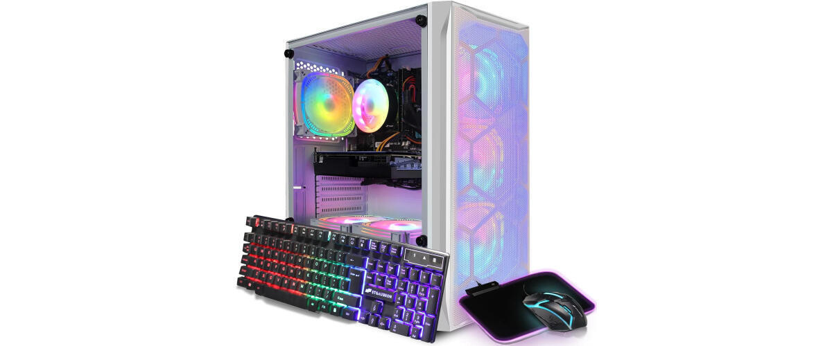 STGAubron 16GB Gaming PC and Monitor