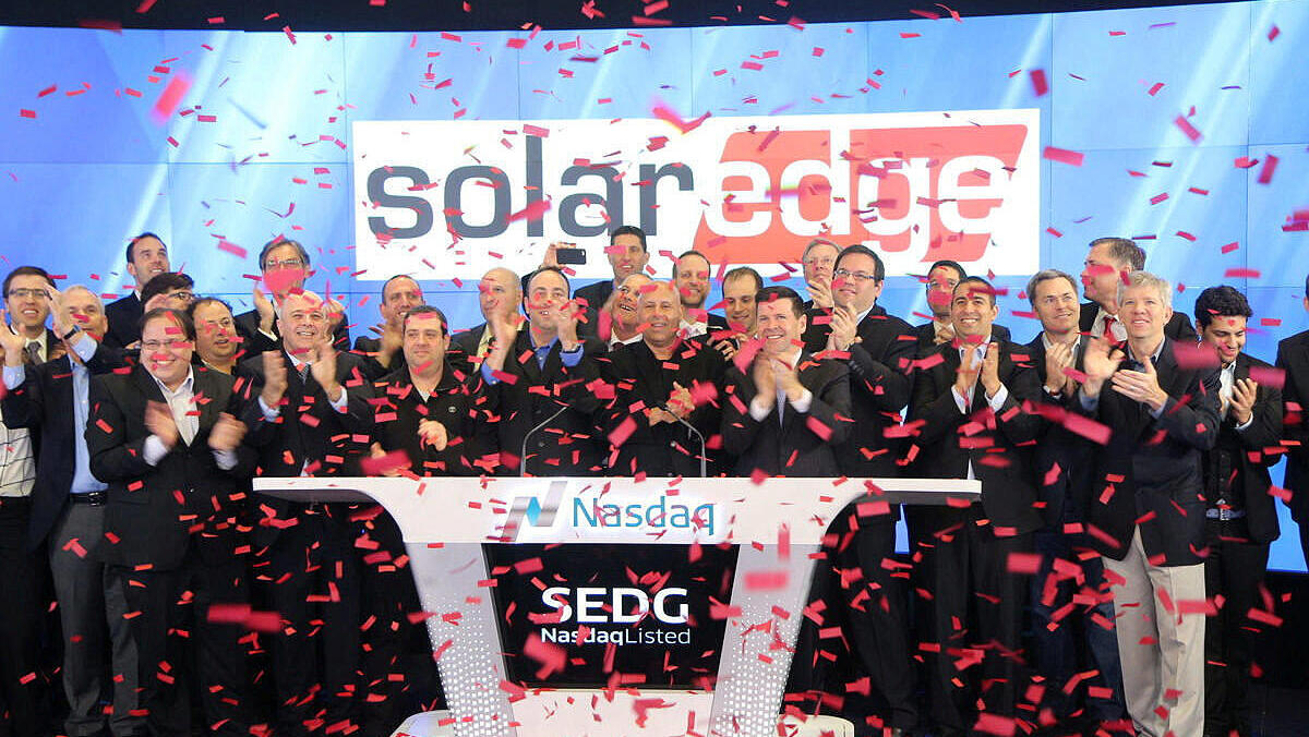 הנפקה ב נאסדק solar edge סולאראדג