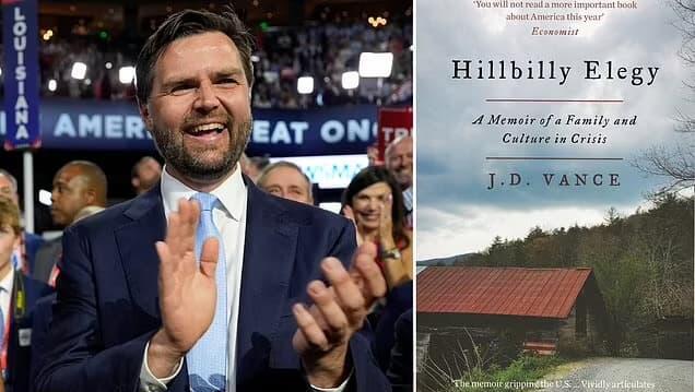 ג'יי די ואנס והספר Hillbilly Elegy