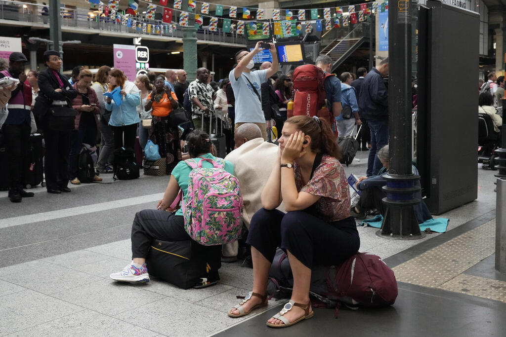 שיבושים במערך הרכבות בפריז ביום פתיחת האולימפיאדה