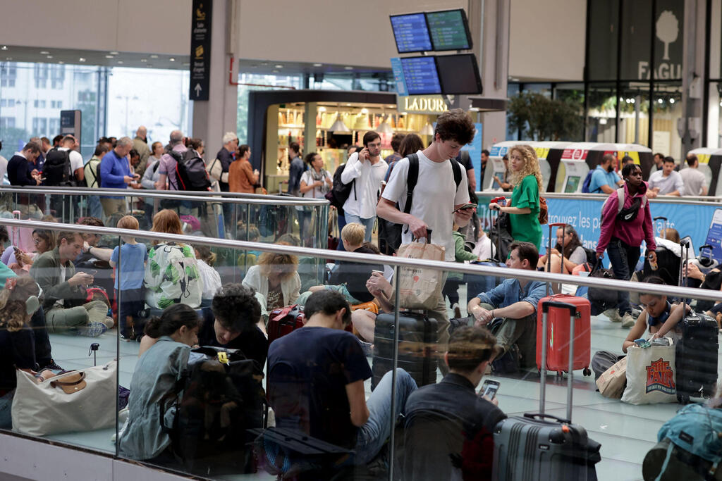 שיבושים בתנועת הרכבות בפריז שעות לפני פתיחת האולימפיאדה