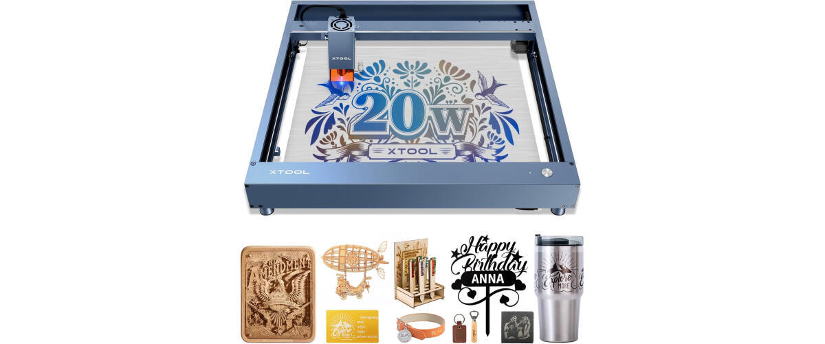 xTool D1 Pro 20W Laser Engraver and Cutter Machine