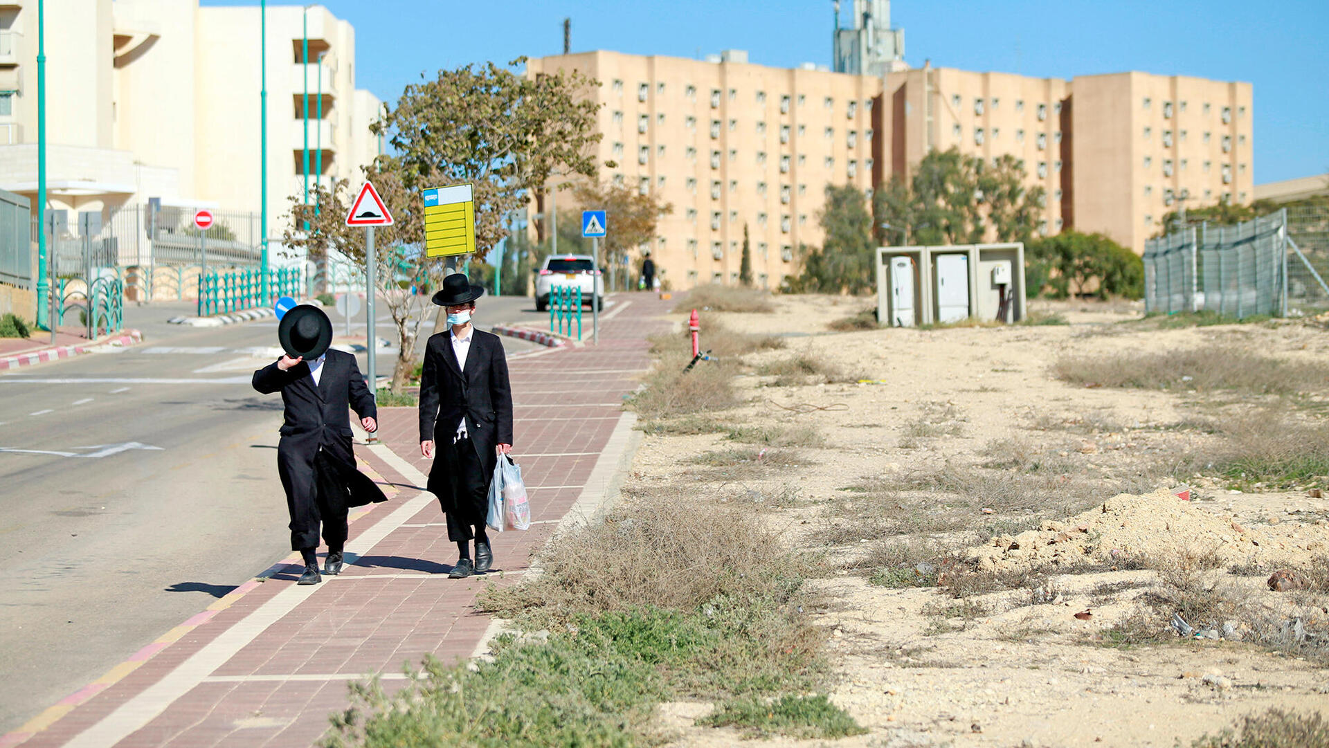 חרדים בעיר ערד 