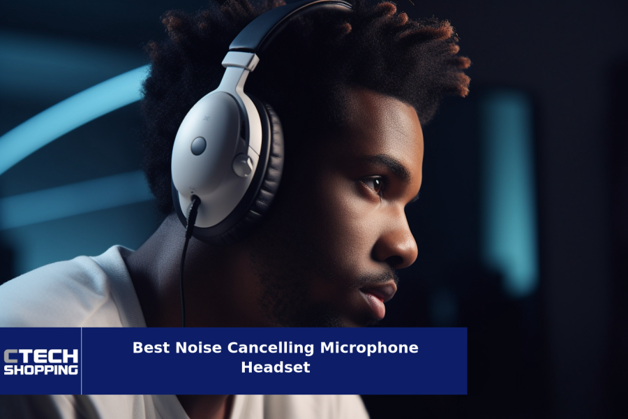 Noise cancelling headphones with best microphone top