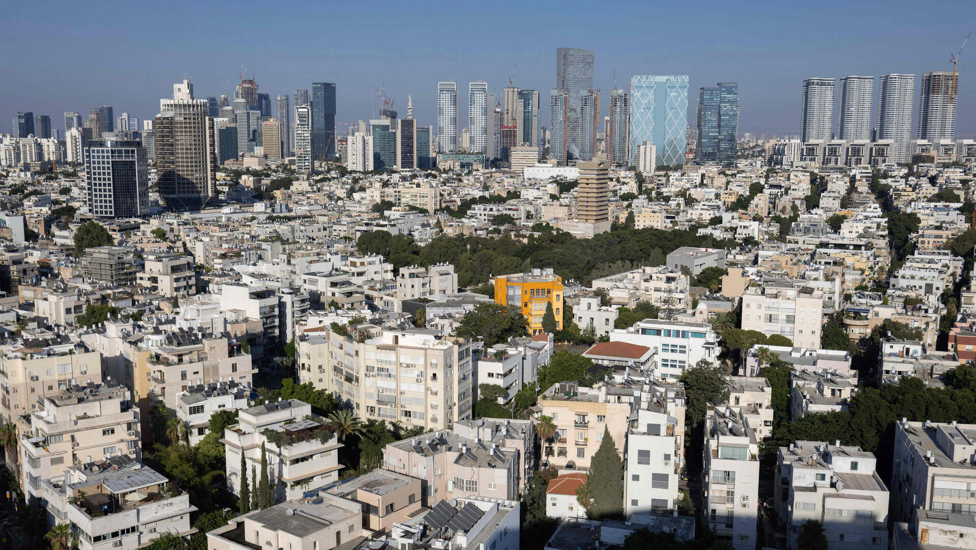 מרכז תל אביב מבט מלמעלה 6.8.24
