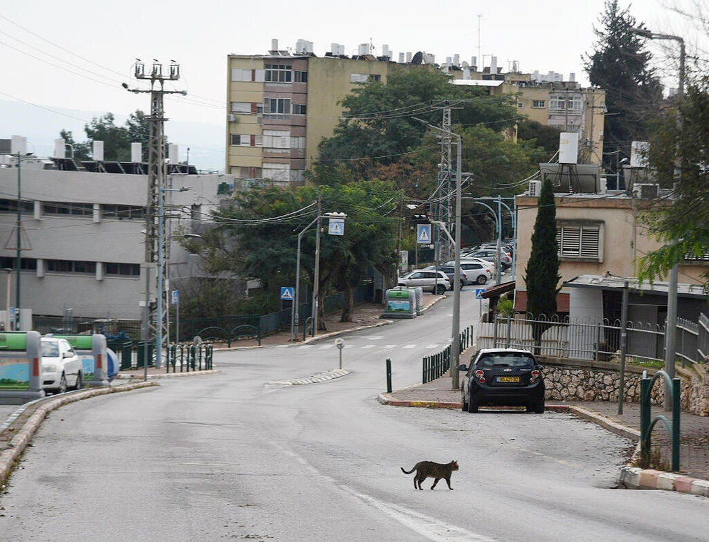 קריית שמונה מלחמת חרבות ברזל עיר נטושה שוממה עיר רפאים