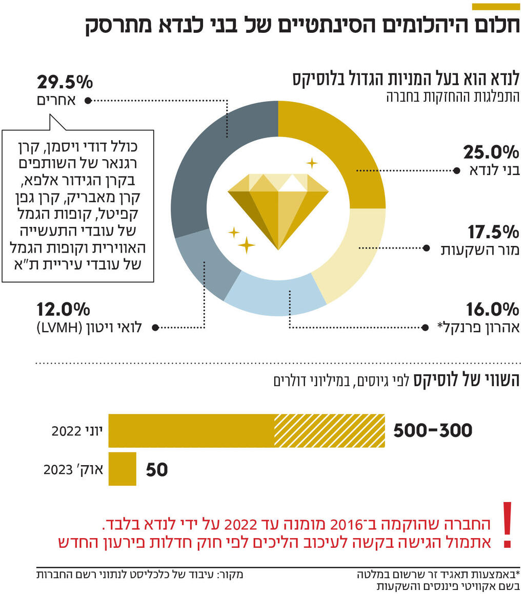 אינפו חלום היהלומים הסינתטיים של בני לנדא מתרסק