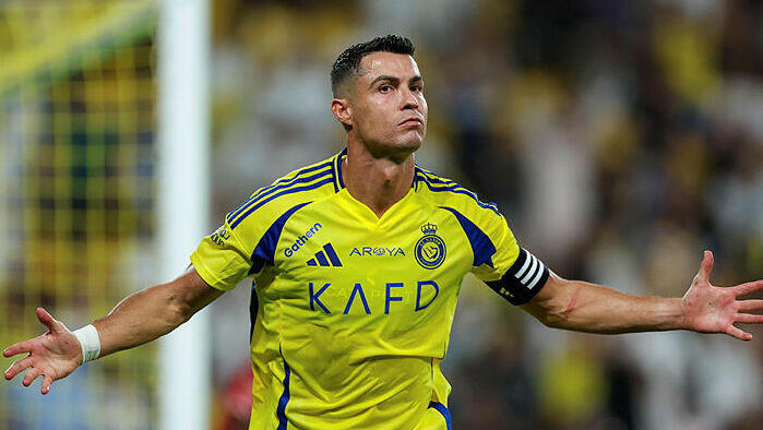 כריסטיאנו רונלדו כריסטיאנו רונאלדו במדי אל נאסר הסעודית סעודיה אוגוסט 2024