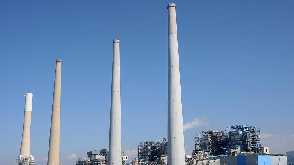 תחנת כח אורות רבין בחדרה (צילום: עמית שעל) תחנת כח ארובות אורות רבין ב חדרה