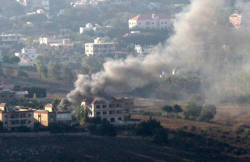 תקיפה בלבנון, הבוקר, צילומים: REUTERS/ Karamallah Daher